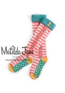 Matilda Jane Once Upon A Time Grimms Knee High Socks NEW Medium